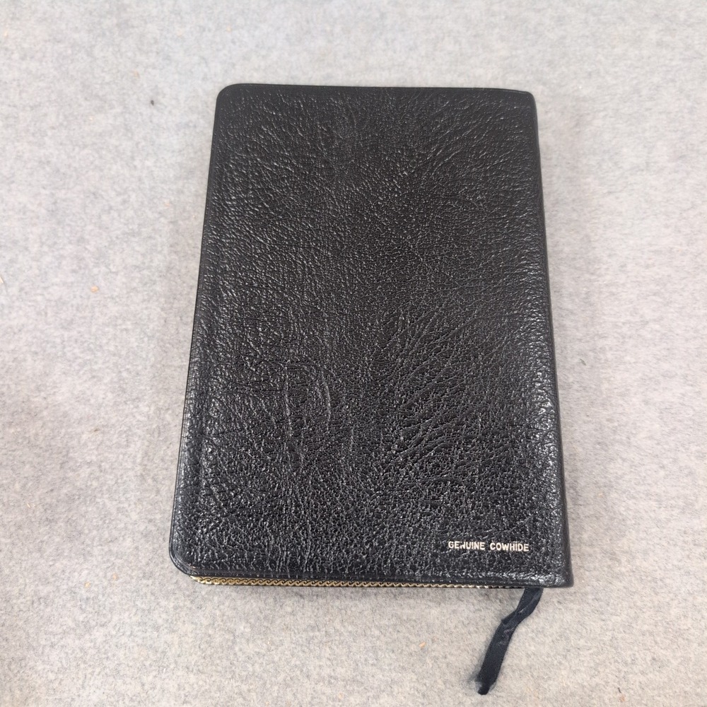 Thomas Nelson NASB The Open Bible Edition Black Leather Red Letter 947 Vintage - Picture 11 of 12